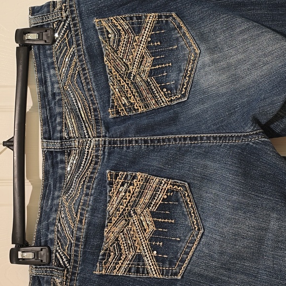 New Directions Weekend Embellished Jeans - Picture 7 of 9